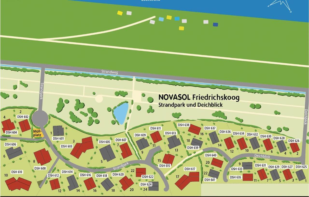 Friedrichskoog-Strandpark 10 Kültér fotó